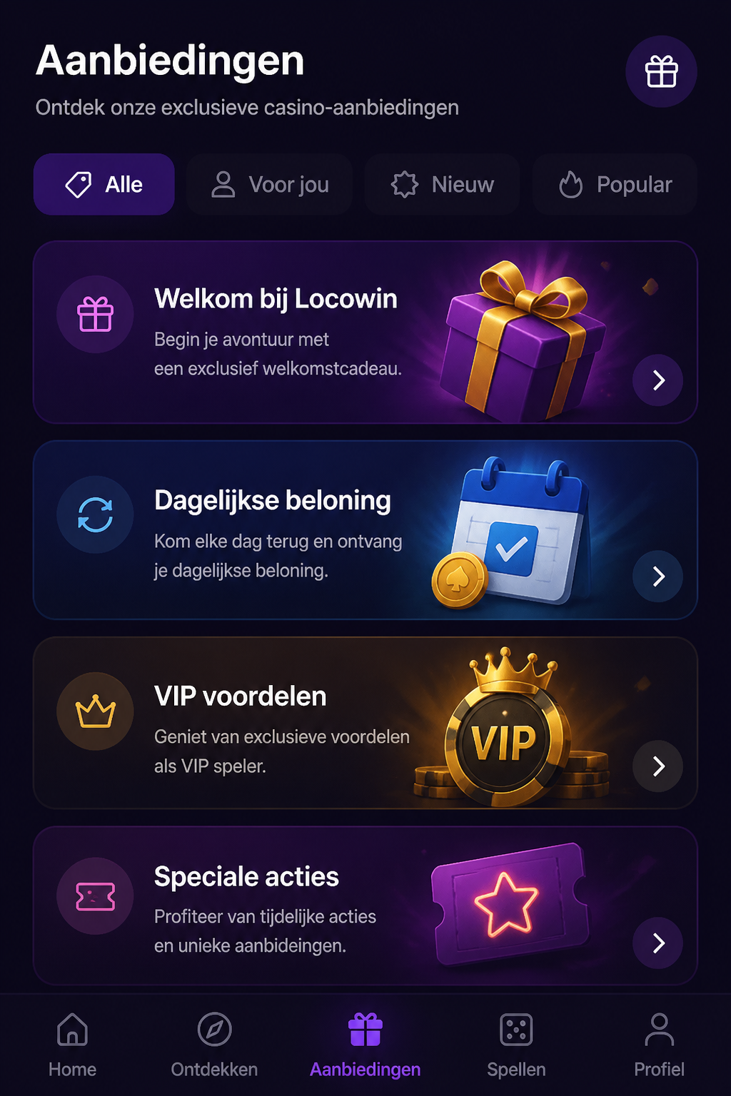 Locowin Casino screen 2